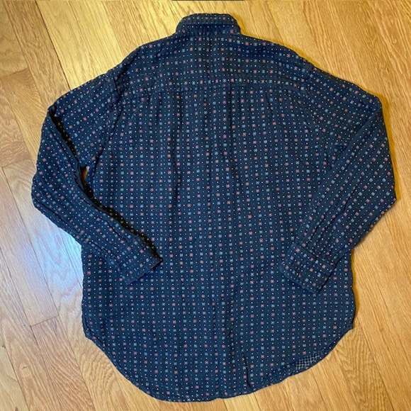 Madewell Mayfair Floral Button Up Womens XS Oversized Ex Boyfriend Shirt - Picture 7 of 13